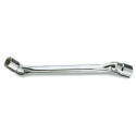Llave de vaso poligonales articuladas de dos bocas 18 X 19 MM diámetro 24,9 MM