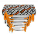 Llave macho acodada con mango para tornillos con huella Torx® 