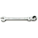 Llave combinada articulada con carraca 17 x 17 MM diámetro 32,6 MM 