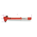 Llave dinamométrica de resorte con carraca reversible NM 5÷50	