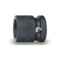 Llave de vaso de impacto con cuadrado hembra 1/2, boca hexagonal, serie compacta, fosfatada 24 MM diámetro 33,8 MM
