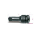 Alargadera de impacto con cuadrado macho y hembra 3/4 diámetro 44 MM