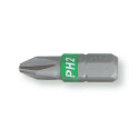 Pack: Punta de atornillar de colores para tornillos con huella de cruz Phillips® PH 4