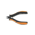 Alicate de corte diagonal al ras bocas adelgazadas mango bimaterial 130 MM