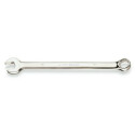Llave combinada con una boca fija y otra de estrella acodada, tipo largo cromadas brillantes 13 x 13 MM diámetro19,8 MM