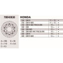 Disco de freno Brembo DC 296X4,5