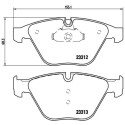 Juego de 4 pastillas de freno BREMBO P 06 054X