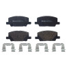 Juego de 4 pastillas de freno BREMBO P 07 012