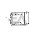 Condensador, aire acondicionado EACLIMA 30C54019ELA