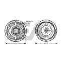 Núcleo ventilador, refr. motor