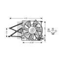 Ventilador, refrigeración del motor