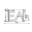Radiador de aire de admisión EACLIMA 36A15003ELA