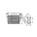 Radiador de aire de admisión EACLIMA 36A77028ELA