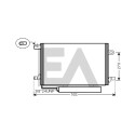 Condensador, aire acondicionado EACLIMA 30C50056ELA