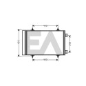 Condensador, aire acondicionado EACLIMA 30C10025ELA
