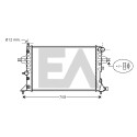 Radiador, refrigeración del motor EACLIMA 31R54182ELA