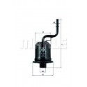 Filtro combustible MAHLE ORIGINAL KL 247