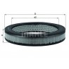 Filtro de aire MAHLE ORIGINAL LX 630