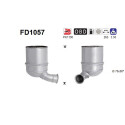 Filtro hollín/partículas, sistema escape AS FD1057