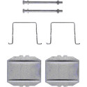 Kit de accesorios, pastillas de frenos
