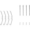 Kit de accesorios, pastillas de frenos