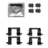 Kit de accesorios, pastillas de frenos