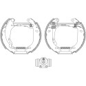 Juego de zapatas de frenos HELLA 8DB 355 004-511