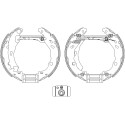 Juego de zapatas de frenos HELLA 8DB 355 005-111