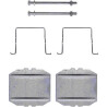 Kit de accesorios, pastillas de frenos