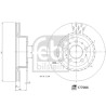 Disco de freno FEBI BILSTEIN 177006