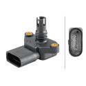 Sensor, presión colector de admisión HELLA 6PP 358 152-161