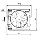 Ventilador, refrigeración del motor