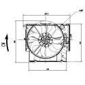 Ventilador, refrigeración del motor