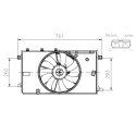 Ventilador, refrigeración del motor