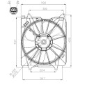 Ventilador, refrigeración del motor