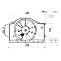 Ventilador, refrigeración del motor