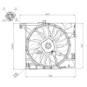 Ventilador, refrigeración del motor