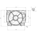 Ventilador, refrigeración del motor