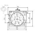 Ventilador, refrigeración del motor