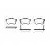 Juego de 4 pastillas de freno ROADHOUSE 2325.02