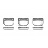 Juego de 4 pastillas de freno ROADHOUSE 2365.02