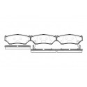 Juego de 4 pastillas de freno ROADHOUSE 2389.12