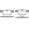 Juego de 4 pastillas de freno ROADHOUSE 21478.00