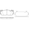 Juego de 4 pastillas de freno ROADHOUSE 21543.00