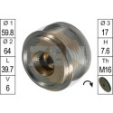 Rueda libre alternador