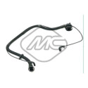 Tubo flexible, ventilación bloque motor