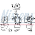 Radiador de aceite, aceite motor