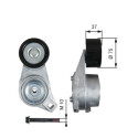 Tensor de correa, correa poli V GATES T38547