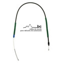 Cable de accionamiento, freno de estacionamiento BECA 109008