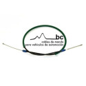 Cable de accionamiento, freno de estacionamiento BECA 503001